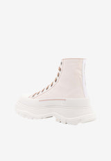 Alexander McQueen Tread Slick High-Top Sneakers Beige 697080W4TGS_5375