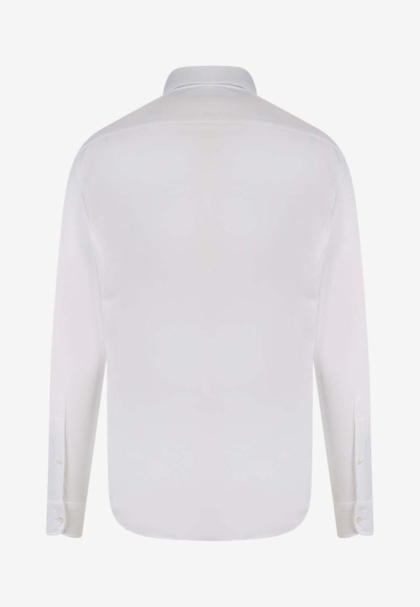 Loro Piana Andrew Long-Sleeved Shirt White FAL6123_1000