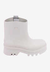 Chloé Raina Ankle Rain Boots White C23A904FP_101