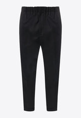 Jil Sander Straight-Leg Pressed Crease Pants Blue J23KA0005J45167_401