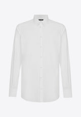 Dolce 
Gabbana Long-Sleeved Formal Shirt White G5EJ0TGG826_W0800