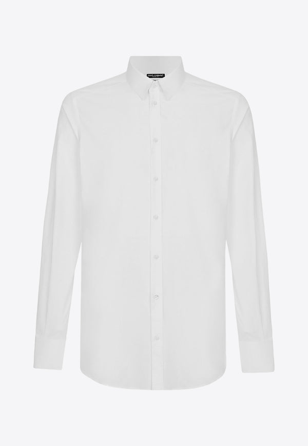 Dolce 
Gabbana Long-Sleeved Formal Shirt White G5EJ0TGG826_W0800