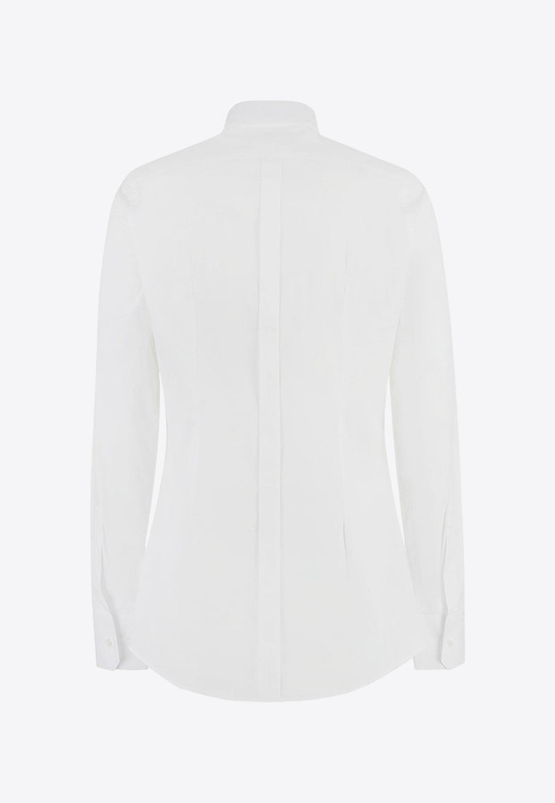 Dolce 
Gabbana Long-Sleeved Formal Shirt White G5EJ0TGG826_W0800