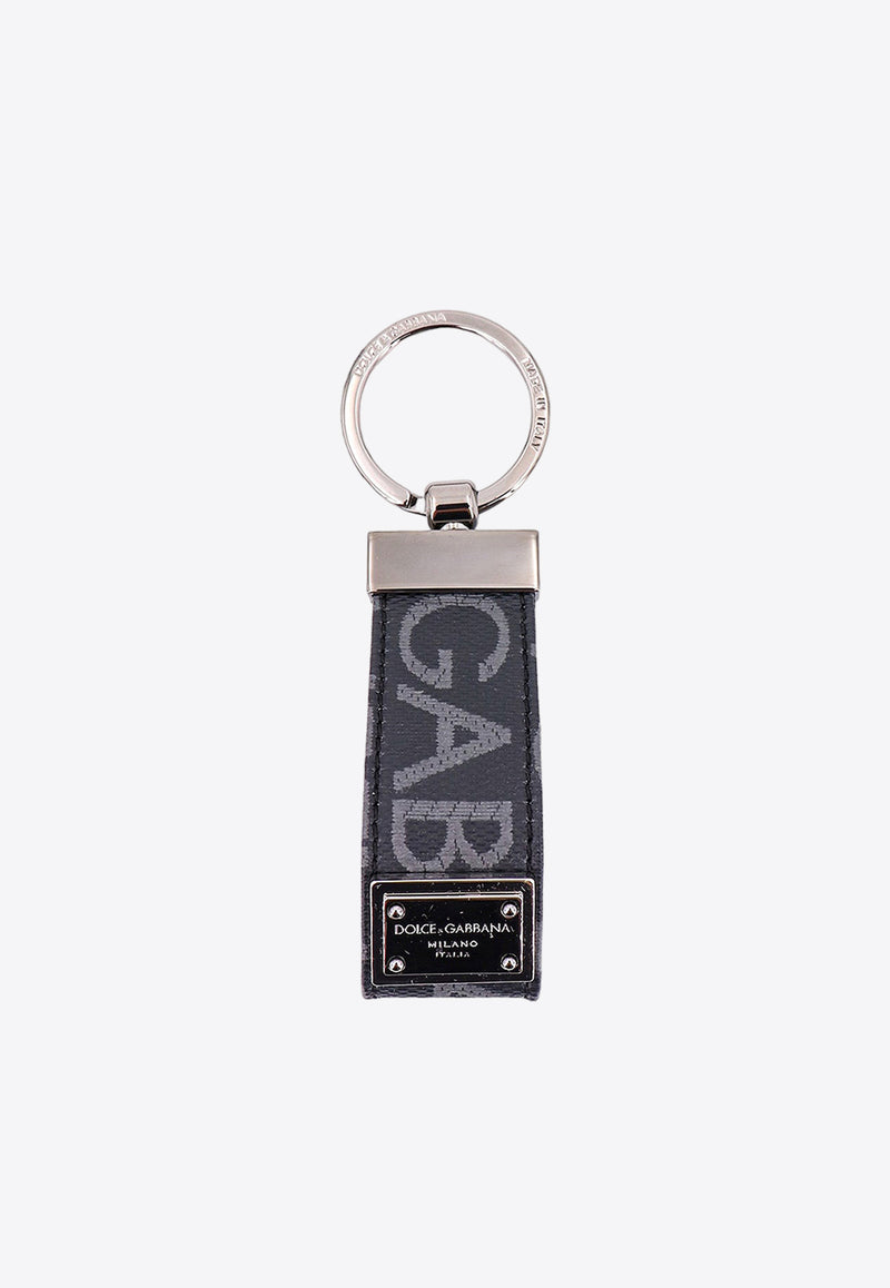 Dolce 
Gabbana Logo Jacquard Keychain BP1371AJ705_8B969