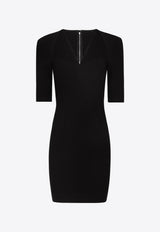 Dolce 
Gabbana Mini Jersey Dress Black F6AUTTFUGKF_N000