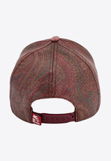 Etro Paisley Jacquard Baseball Cap Brown 143541728_0600