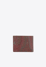 Etro Small Paisley Jacquard Bi-Fold Wallet Brown 1N3717863_0600