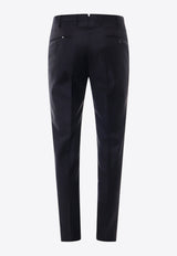 Incotex Straight-Leg Tailored Pants Blue 1T00391393B_820