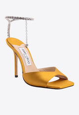 Givenchy Saeda 100 Crystal-Strap Sandals SAEDASANDAL100BGH_SUNFLOWER