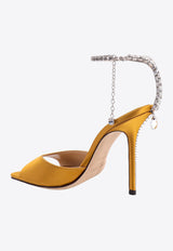 Givenchy Saeda 100 Crystal-Strap Sandals SAEDASANDAL100BGH_SUNFLOWER