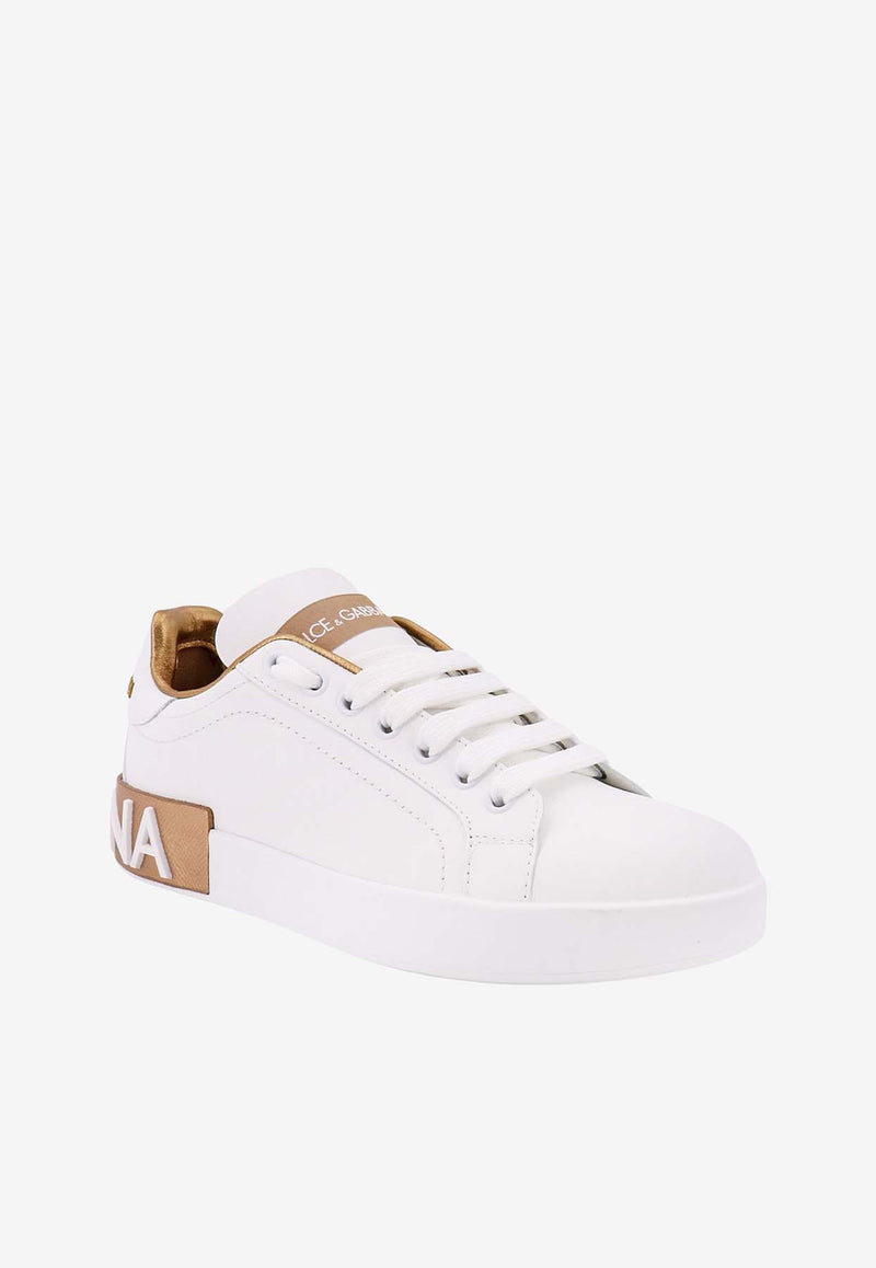 Dolce 
Gabbana Portofino Low-Top Sneakers White CK1544AX615_8L315