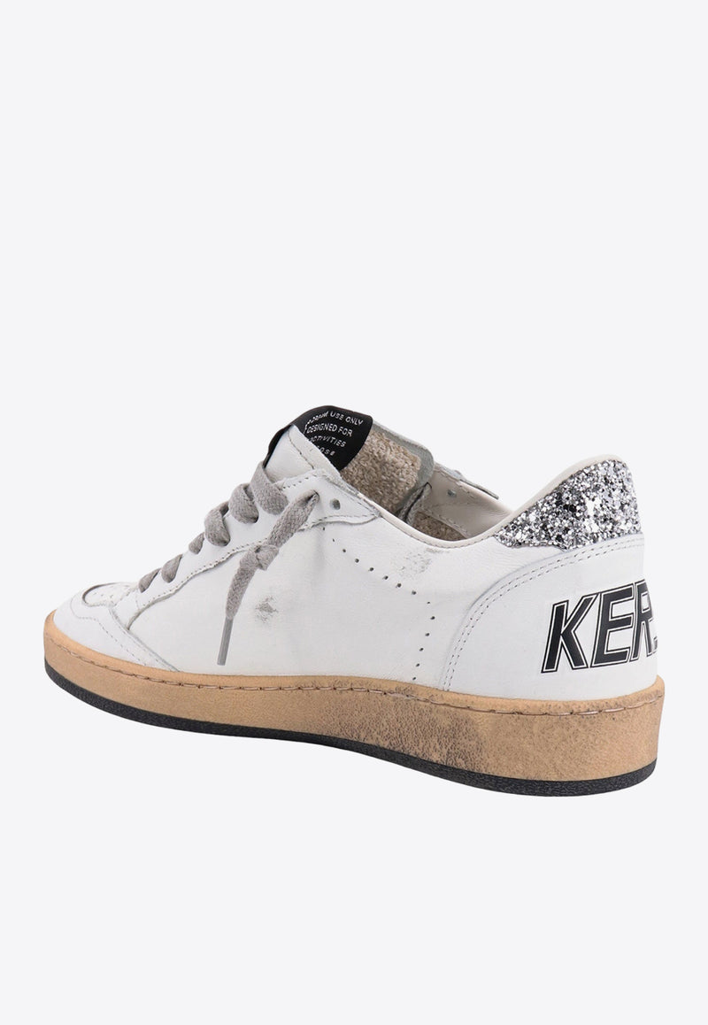 Golden Goose DB Ball Star Leather Low-Top Sneakers White GWF00117F003773_11325