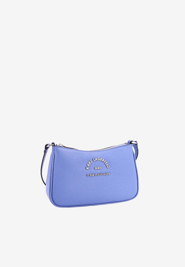 Karl Lagerfeld Small Rue St. Guillaume Crossbody Bag Blue 235W3126_A392