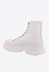 Alexander McQueen Tread Slick High-Top Sneakers White 697080W4MV2_9000