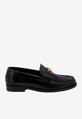 Versace Medusa 
95 Leather Loafers Black 10121231A08773_1B00V