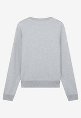 Maison Kitsuné Fox Print Sweatshirt Gray LW00309KM0001_H120