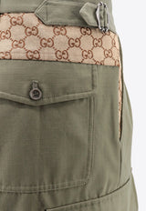 Gucci GG Canvas Insert Cargo Pants 751436ZANW6_3550