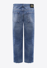 Gucci Logo Patch Washed Organic Jeans Blue 749110XDCJK_4447