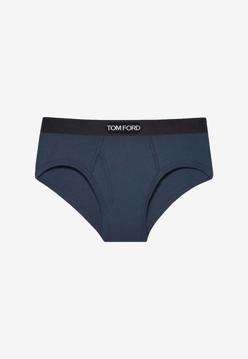 Logo-Waistband Briefs Tom Ford T4LC11040_412