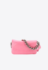 Balenciaga Small BB Soft Shoulder Bag Pink 7485982AAIY_5812