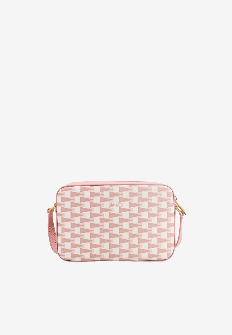 Bally Logo Monogram Crossbody Bag Pink WAC01UTP046_I3H2O