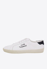 Saint Laurent Court Classic SL/06 Leather Low-Top Sneakers White 610685AABEE_9061