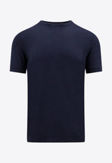 Giorgio Armani Basic Crewneck T-shirt Blue 8NST62SJP4Z_UBSG