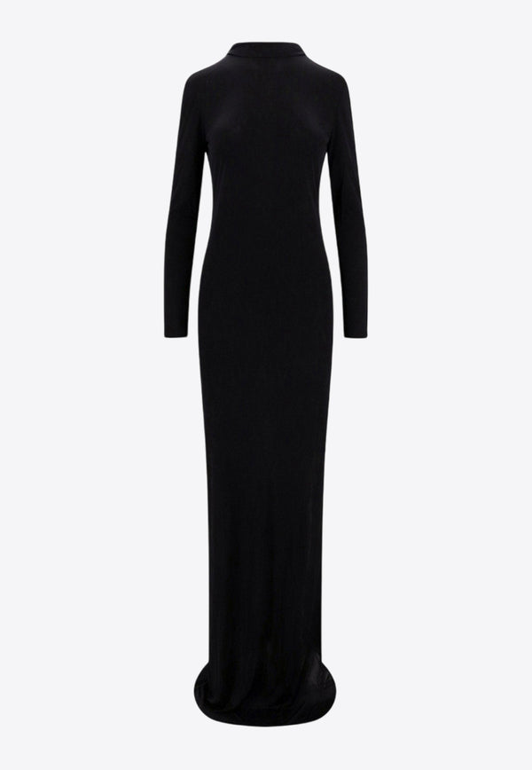 The Nina Studio Era Maxi Dress Black ERA_BLACK