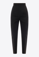 Saint Laurent Slim-Leg Tailored Pants in Wool 766158Y806V_1000