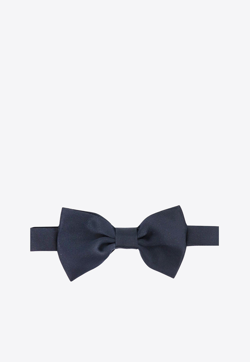 Tagliatore Papillon Silk Bow Tie Blue PAPILLONA10003_BLU