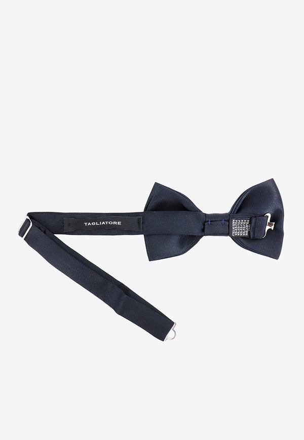 Tagliatore Papillon Silk Bow Tie Blue PAPILLONA10003_BLU