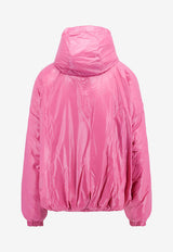 KHRISJOY Padded Nylon Jacket Pink EFPW035SPL_RB59