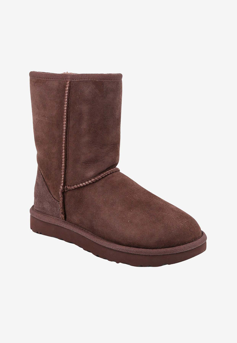 UGG Classic Short II Suede Snow Boots Brown 1016223_BCDR