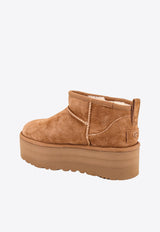 UGG Classic Ultra Mini Flatform Boots Chestnut 1135092_CHE