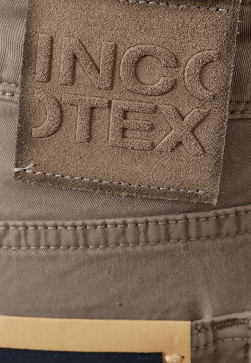 Incotex Suede Patch Slim Jeans Gray BDPS0003305S_905