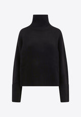 Lisa Yang High-Neck Cashmere Sweater Black 2022098_BLACK