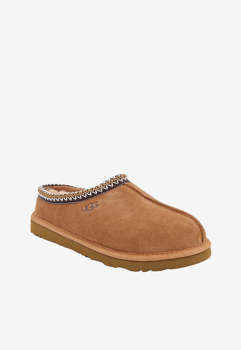 UGG Tasman Braid-Edge Suede Slipper 5950_CHE