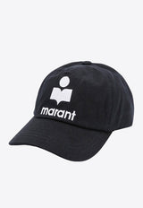 Isabel Marant Embroidered Logo Baseball Caps Black CQ001XHBA3C01J_BKEC