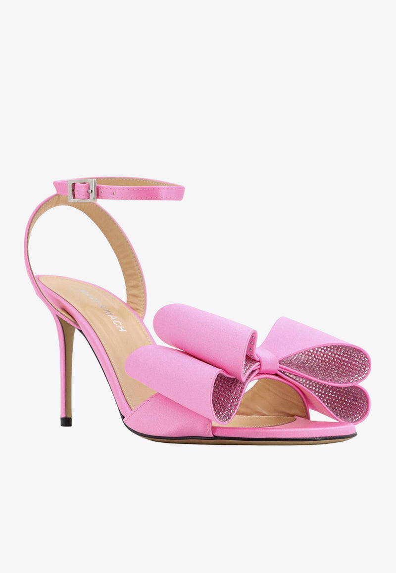 Mach 
Mach Le Cadeau 95 Bow-Detail Sandals R24S0454CRP_PINK