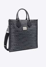 Dolce 
Gabbana Medium Coated Jacquard Tote Bag  BM2273AJ705_8B969