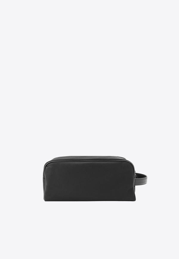 Rubberized Logo Toiletry Pouch