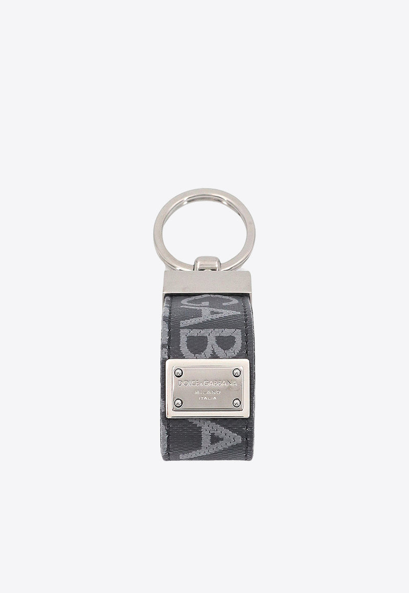 Dolce 
Gabbana Logo Jacquard Keychain BP1371AJ705_8B969