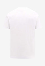 Dolce 
Gabbana DG Milano Crewneck T-shirt White G8PD7ZG7B9X_W0800