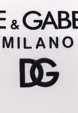 Dolce 
Gabbana DG Milano Crewneck T-shirt White G8PD7ZG7B9X_W0800