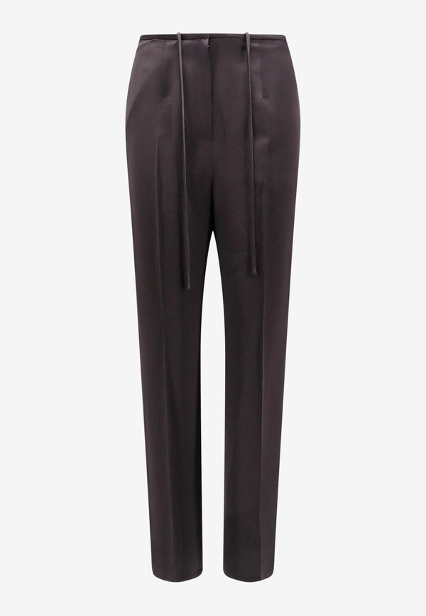 LE17SEPTEMBRE Straight-Leg Tailored Pants Black LS2411PT004EBK_BLACK