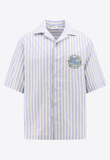 Etro Pegaso Logo Striped Shirt MRIC001599TR522_S8451 Multicolor