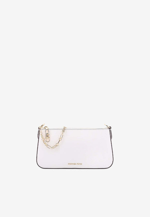 Michael Kors Medium Empire Shoulder Bag White 32H3G8EW6L_085