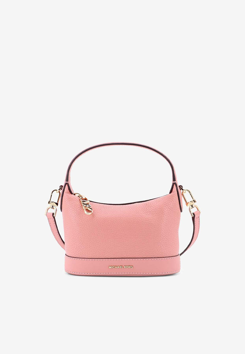 Michael Kors Small Wythe Leather Crossbody Bag Pink 32R4GWGC5L_689