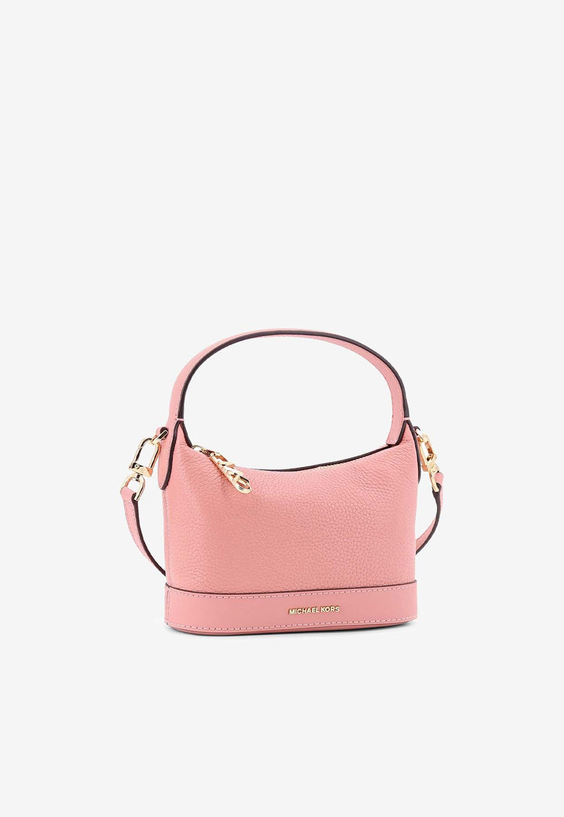 Michael Kors Small Wythe Leather Crossbody Bag Pink 32R4GWGC5L_689