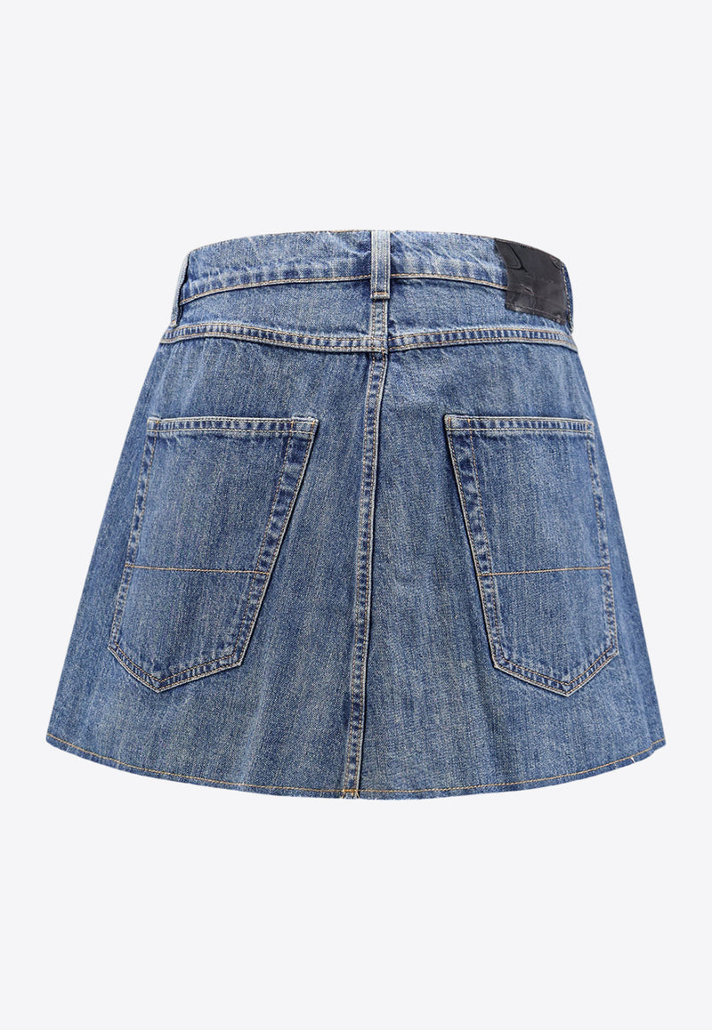 Our Legacy Cover Mini Denim Skirt Blue W2234WM_MIDBLUE